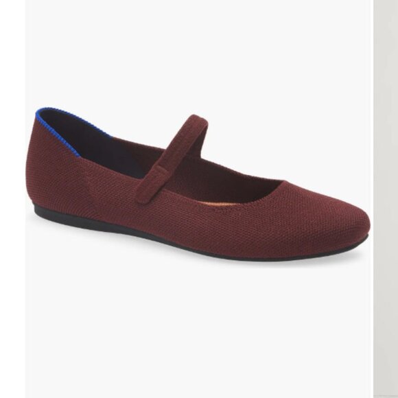 Rothy's The Square Mary Jane (Woman's 8M) SYRAH, New in Box - Picture 9 of 16